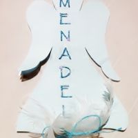 Segnatavolo tema Angeli