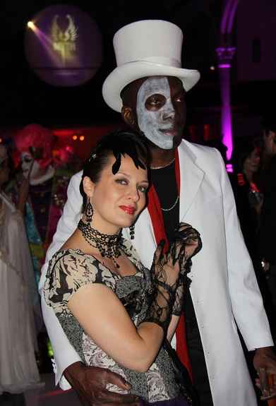 Myth Masque ball in downtown