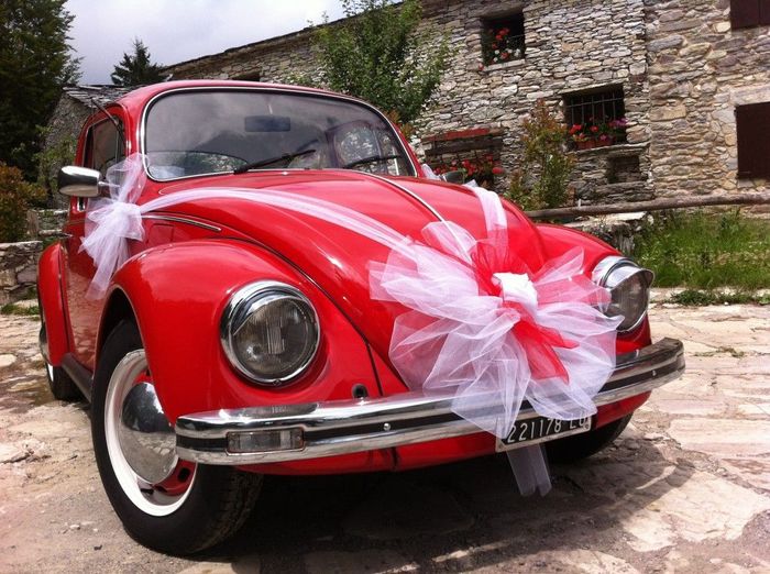 Allestimento auto sposi 4