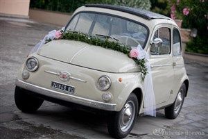 Allestimento auto sposi 10