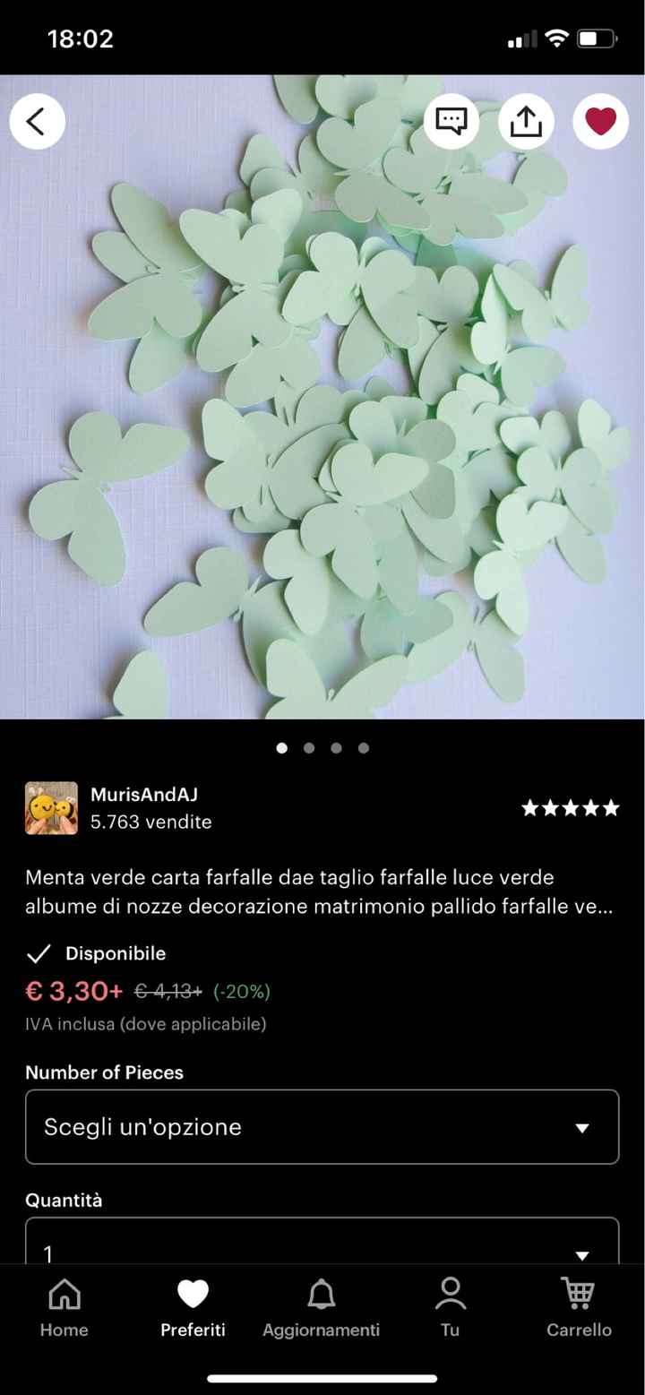 Tema farfalle - 1