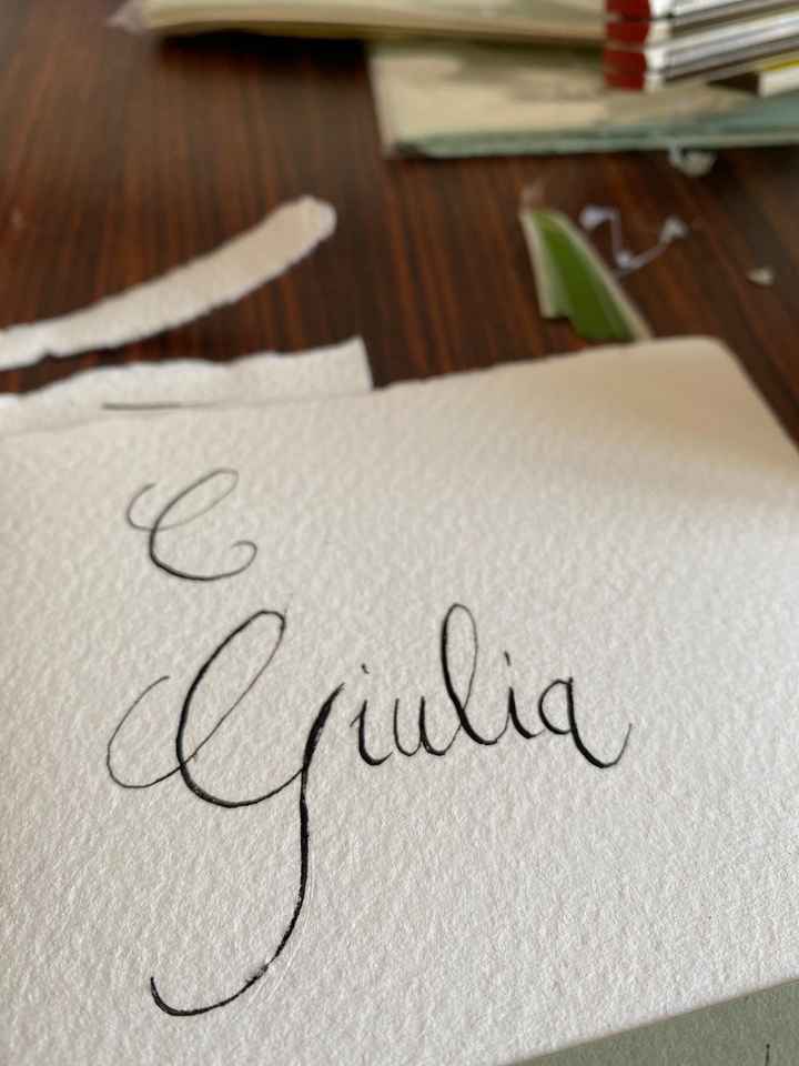 Inviti su carta cotone - 1