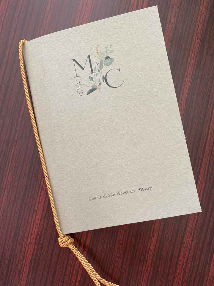 Copertina libretto messa - 1