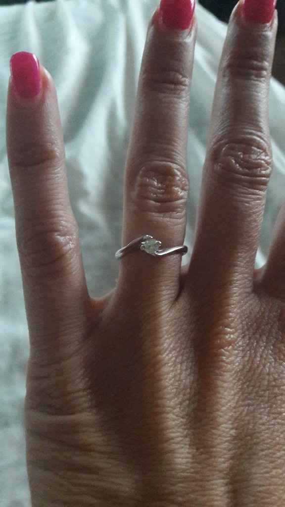  Ragazze 😍 Anello di fidanzamento  - 1