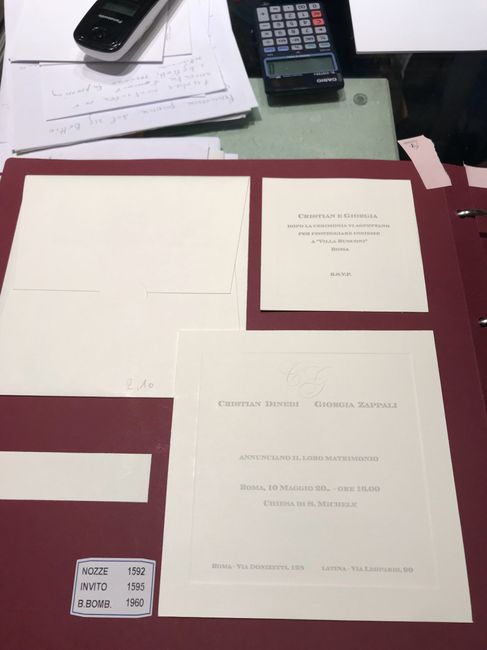 Inviti e partecipazioni: quali? - 3