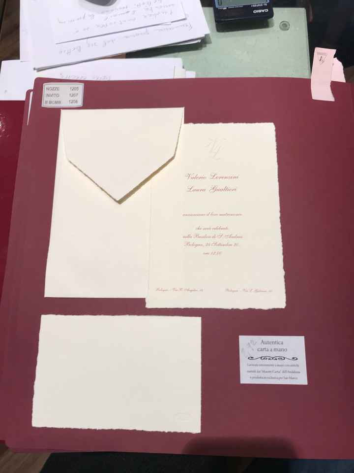 Inviti e partecipazioni: quali? - 2