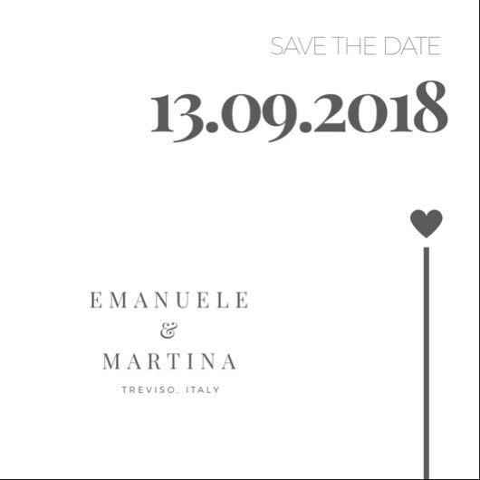 Sondaggio: save the Date! - 5