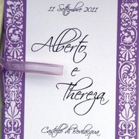 il libretto della cerimonia