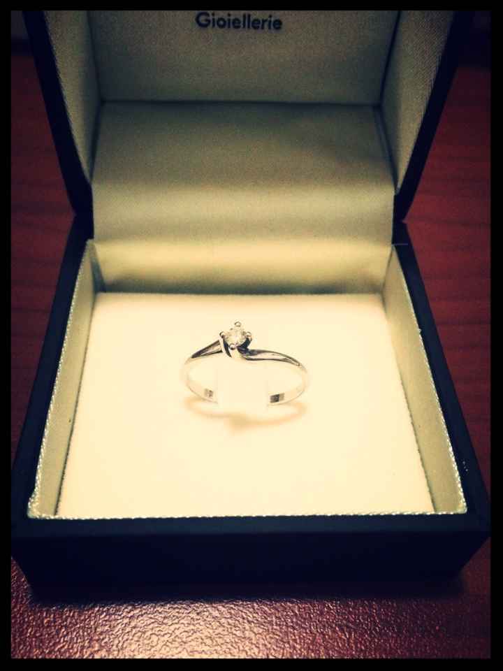 Hai già ricevuto l'anello? - Le foto! - 1