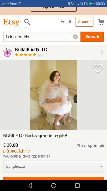 Bridal buddy! una soluzione geniale! 1