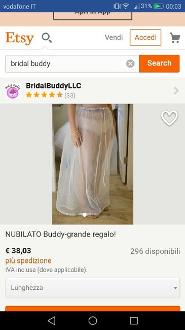 Bridal buddy! una soluzione geniale! - 1