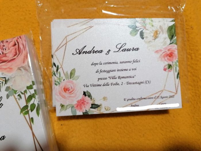 a 305 giorni, finalmente ho le mie partecipazioni ❤ 2