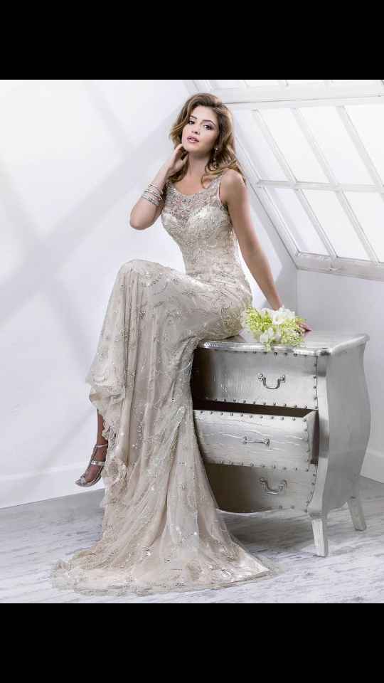 Abito sposa luccicante - 1