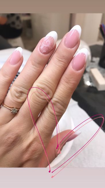 Unghie sposa prove👰🏼💅🏻 2