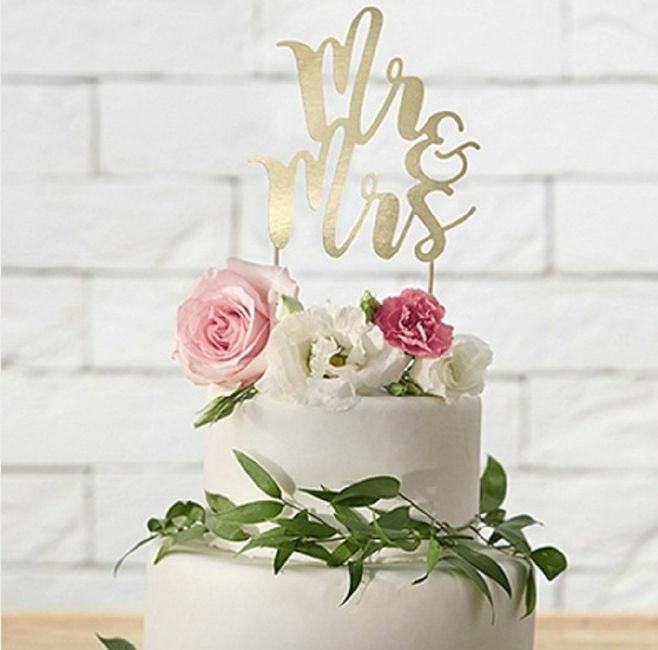 Cake topper - 1