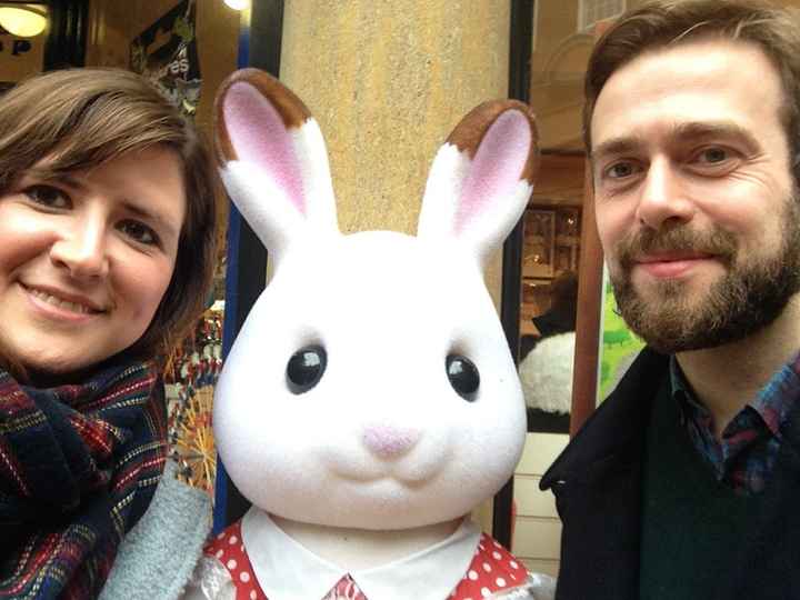 Con le Sylvanian Families...