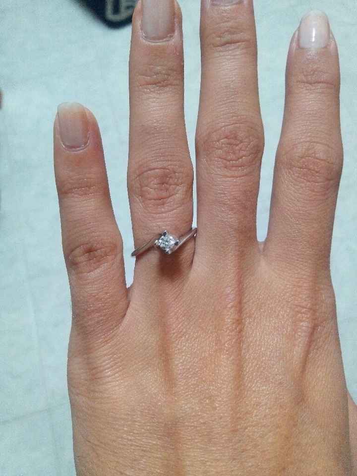 Curiosità: l'anello della proposta :-) - 1