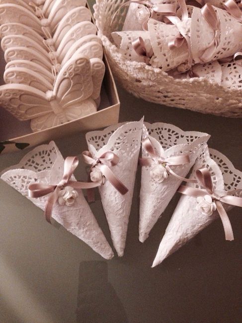 Coni riso effetto "pizzo" - 1