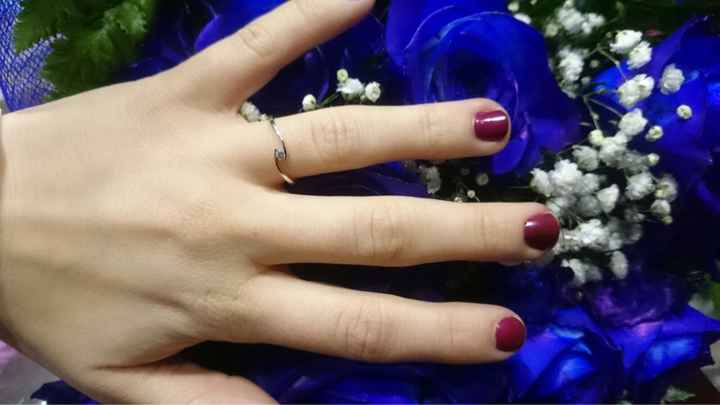 Anello di fidanzamento.. - 1