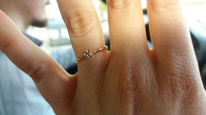 Come sono i vostri anelli di fidanzamento? - 1