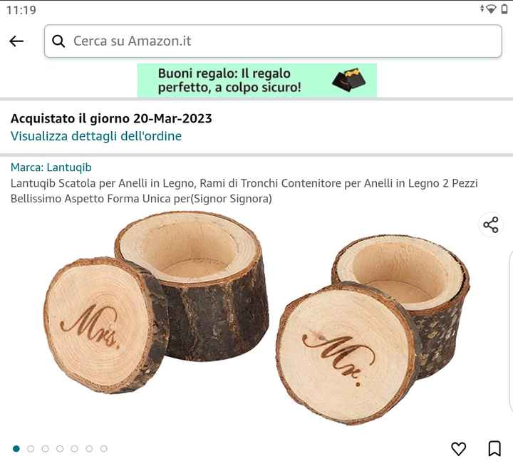 Cuscino fedi, classico o innovativo? Cosa avete scelto? - 1