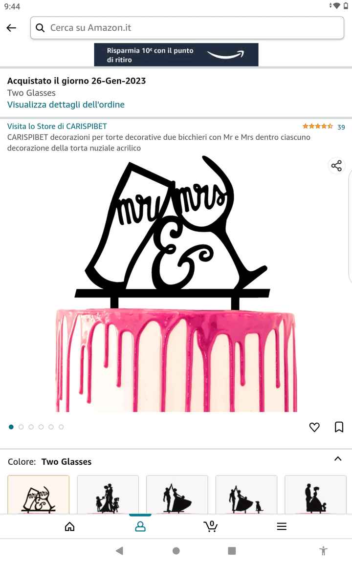 Il nostro cake topper - 1