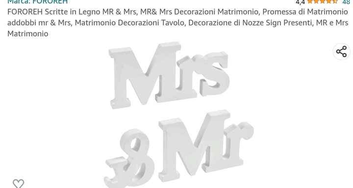 Decorazioni tavolo sposi foto 📷 - 1