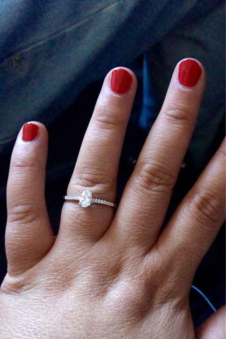  Ragazze 😍 Anello di fidanzamento  - 1