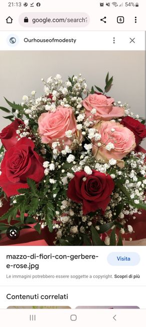 Consiglio per bouquet 20