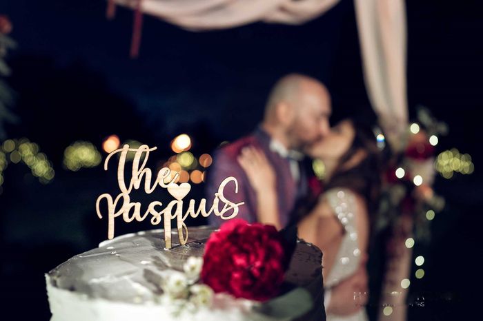 cake topper - Sposini torta nuziale 2