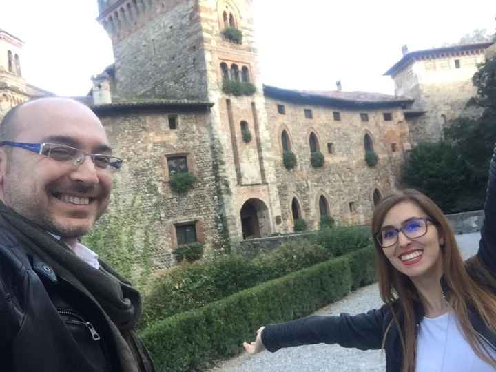 Foto scattata appena dopo aver confermato la nostra location! 