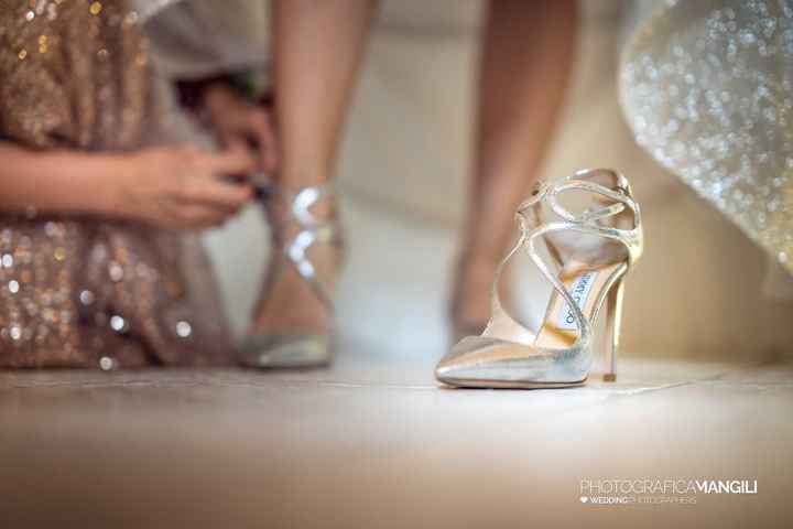 Scarpe sposa bianche o...? - 2