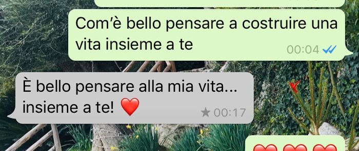 Qual è il messaggio più romantico che fm ti ha inviato? 📱 - 1