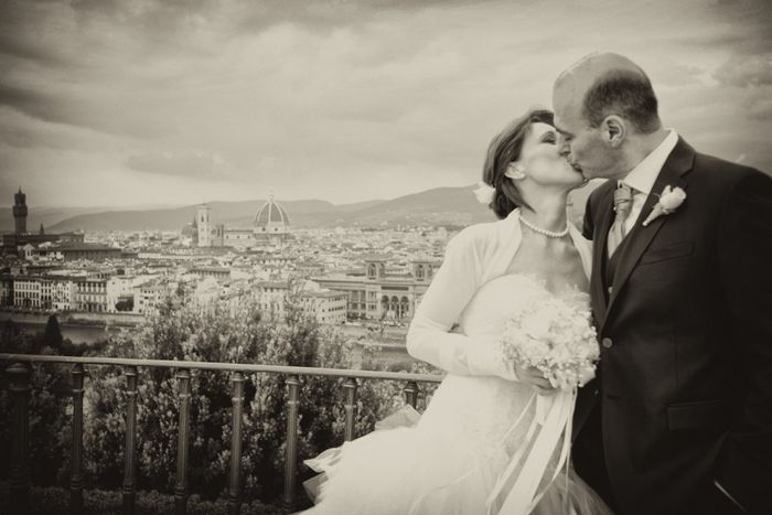 Il nostro bacio al Piazzale Michelangelo