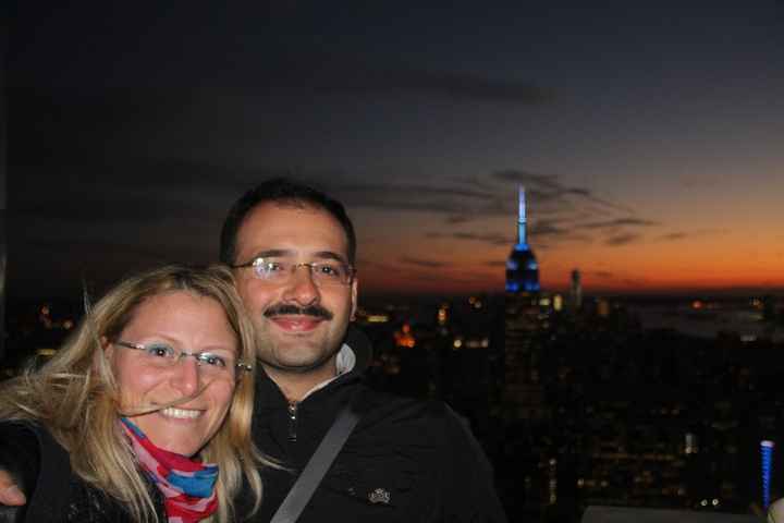 NEW YORK sopra il top of the rock