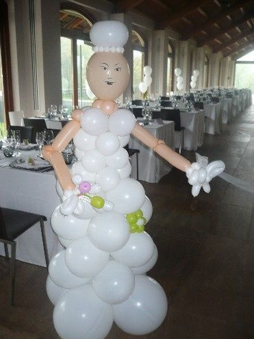 4 sposa palloncino