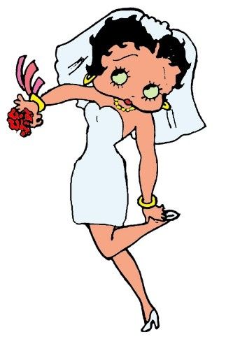 6 sposa betty boop