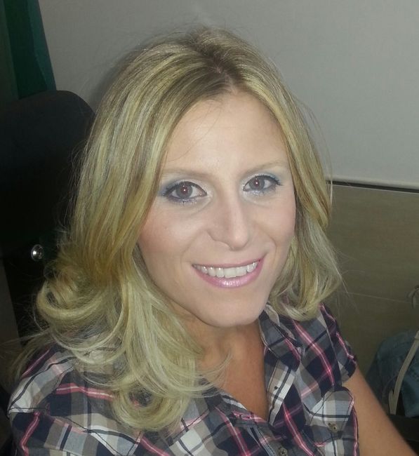 Prova definitiva trucco, rossetto + tenue