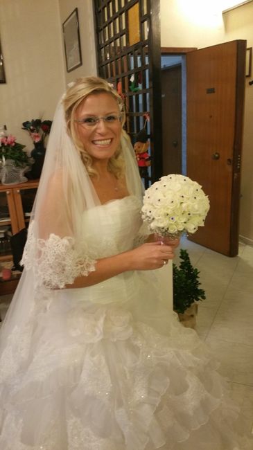 sposa con gli occhiali