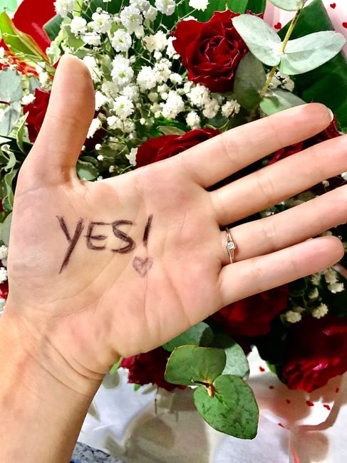 è arrivata la proposta😍 2