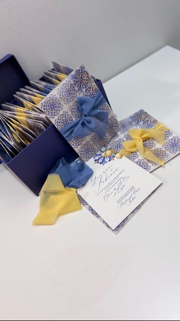 Menù pranzo e tableau mariage - 1