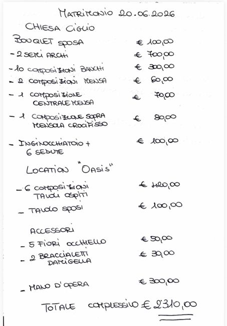 Costo allestimento fiori - 1