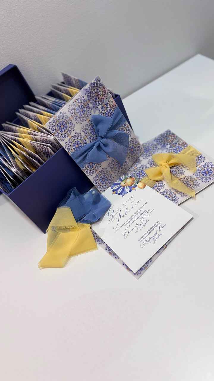 Menù pranzo e tableau mariage - 1