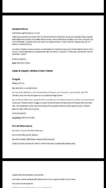 Aiutatemi con il ordine della messa! - 4