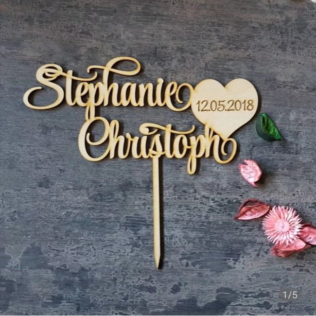 Cake Topper torta nuziale 🎂 10