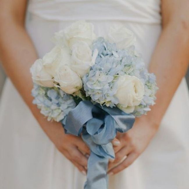 Bouquet colore celeste/azzurro carta da zucchero❤ 20