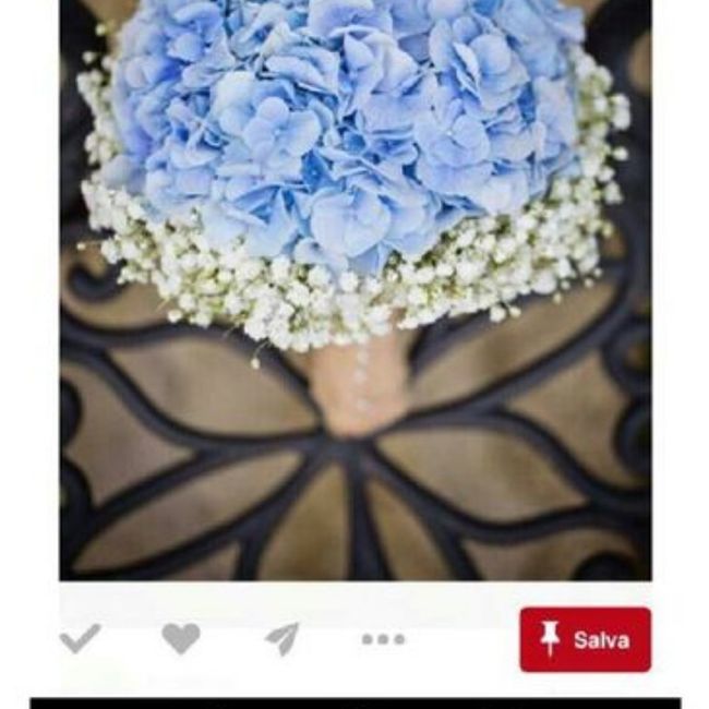 Bouquet colore celeste/azzurro carta da zucchero❤ 25