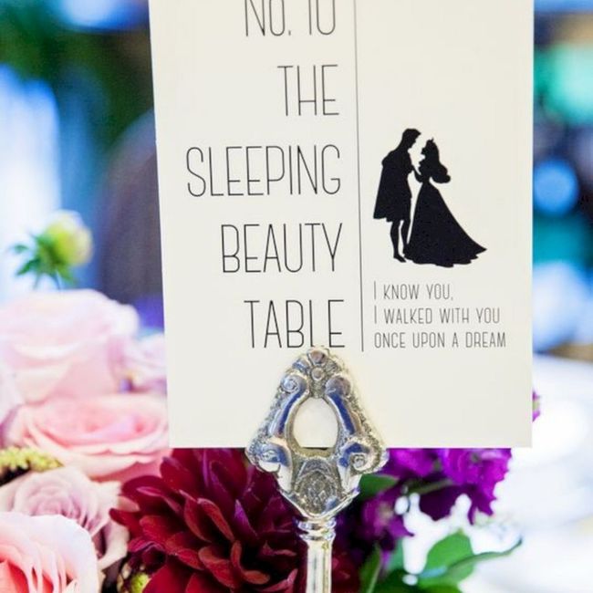 Segnaposto Disney 18