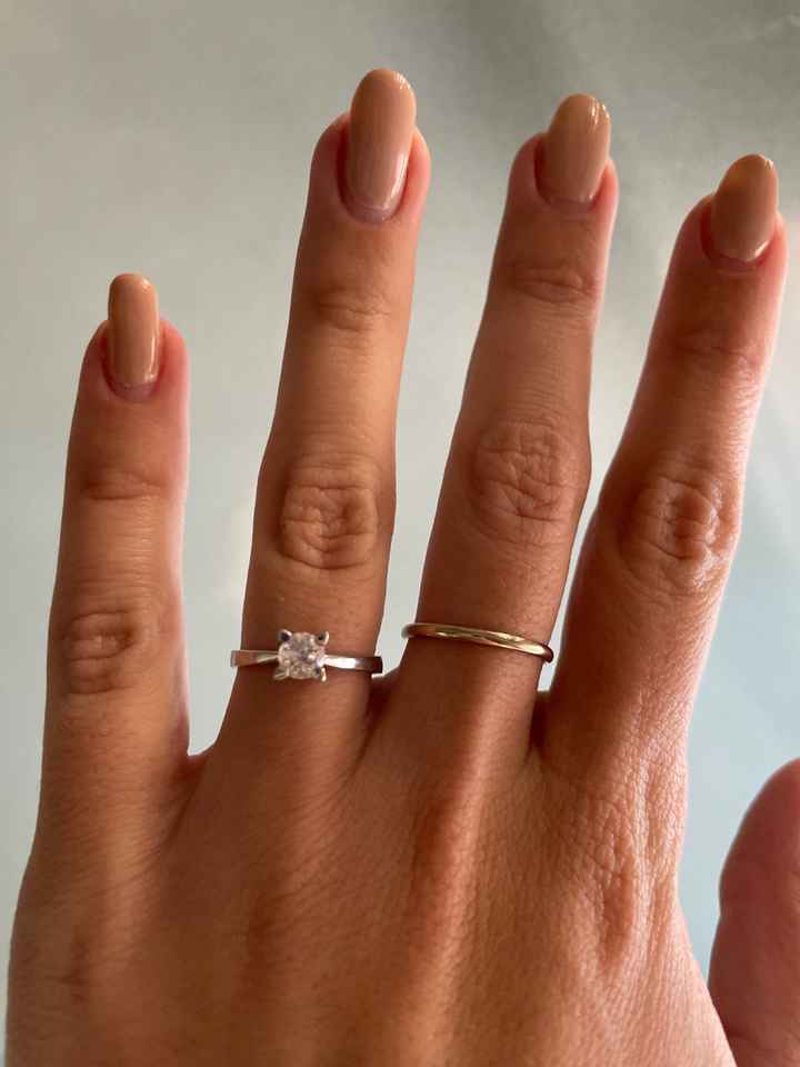 Come è il vostro anello di fidanzamento?? - 1