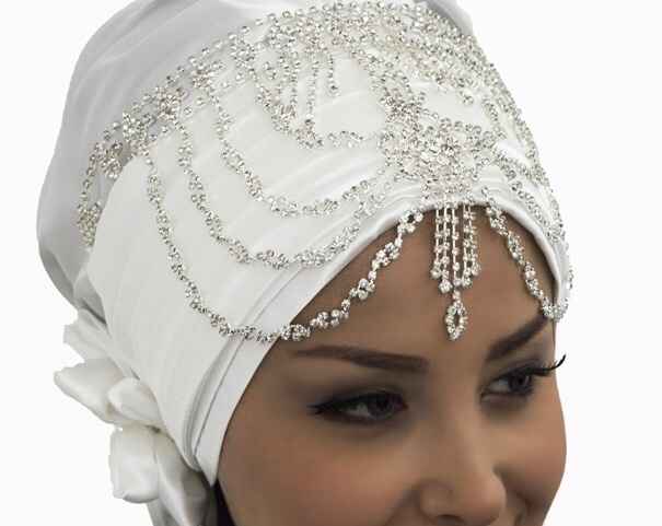 Il mio velo da sposa musulmana. vi piace? - 1